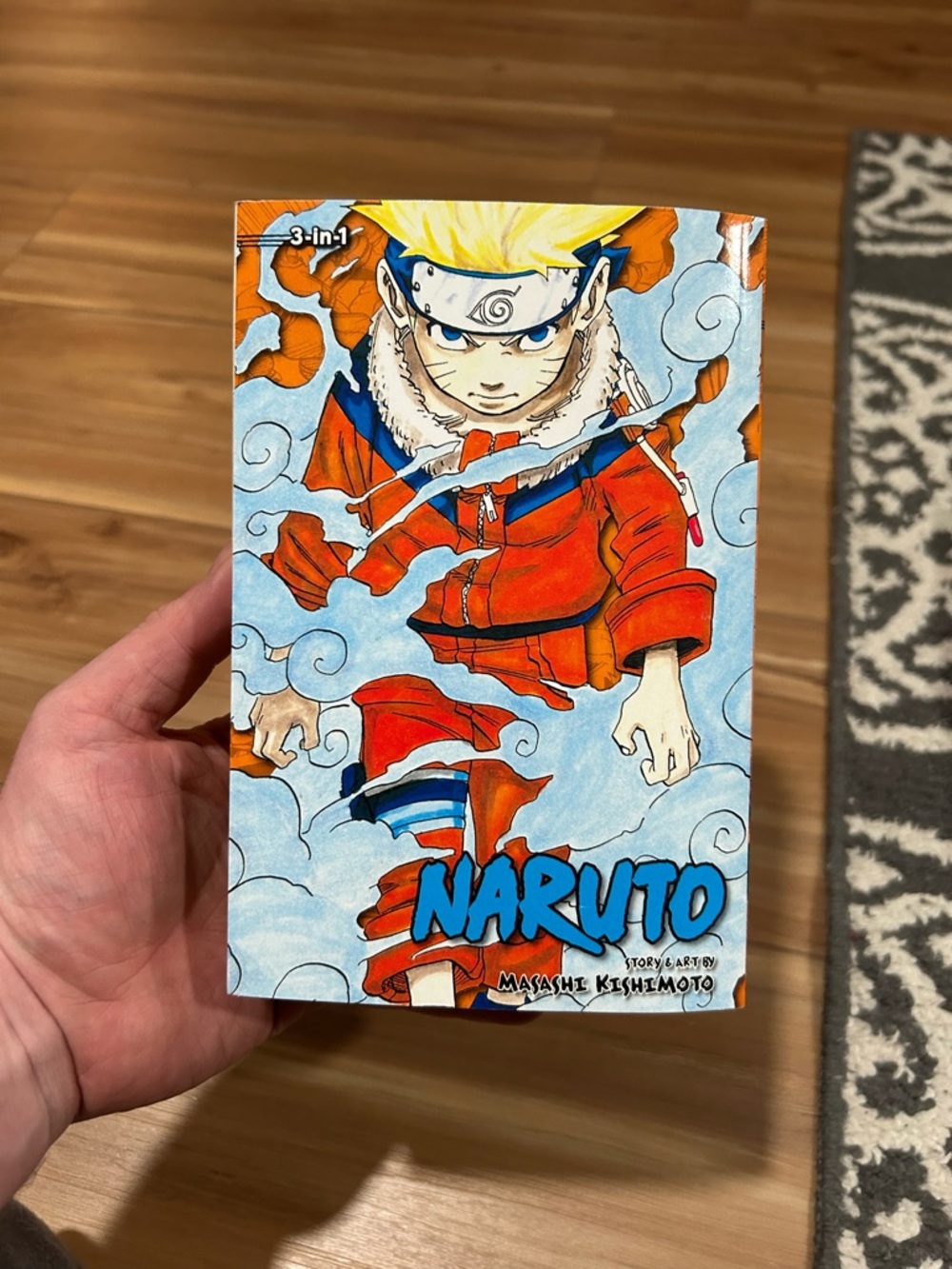 Naruto Manga Volume 1,2and 3 NWT